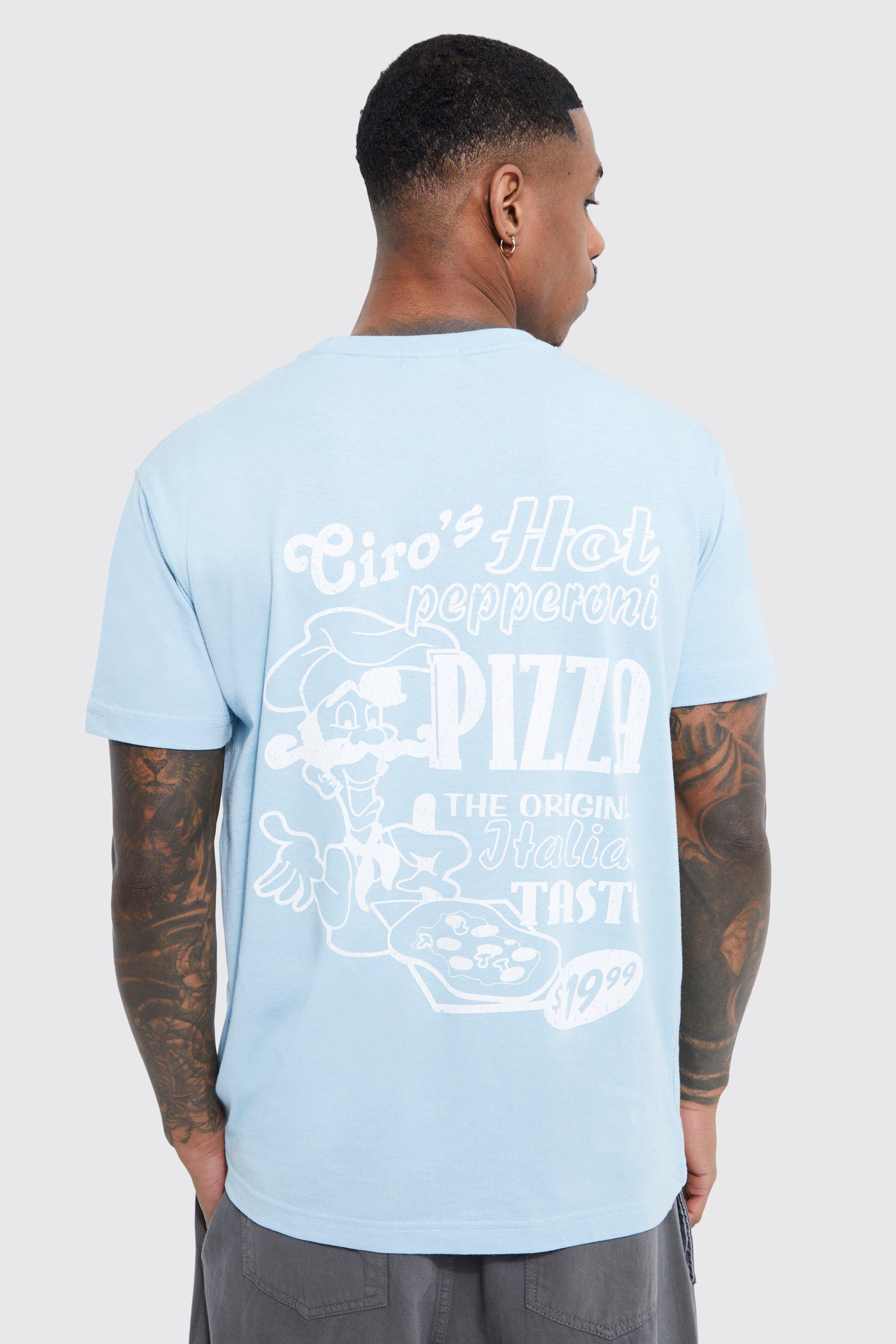 Loose Pizza Graphic T-shirt